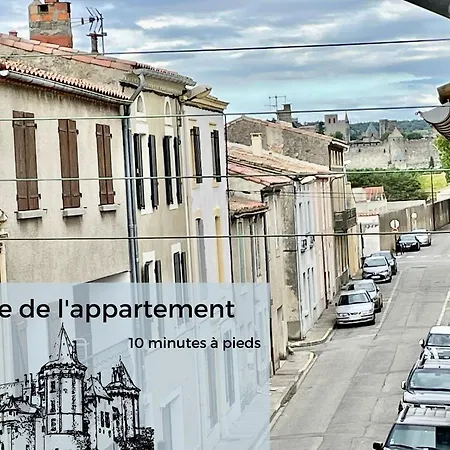 Spacieux, Climatisé, Quartier Calme, Proche Château, Le Cocon De Joy Apartamento